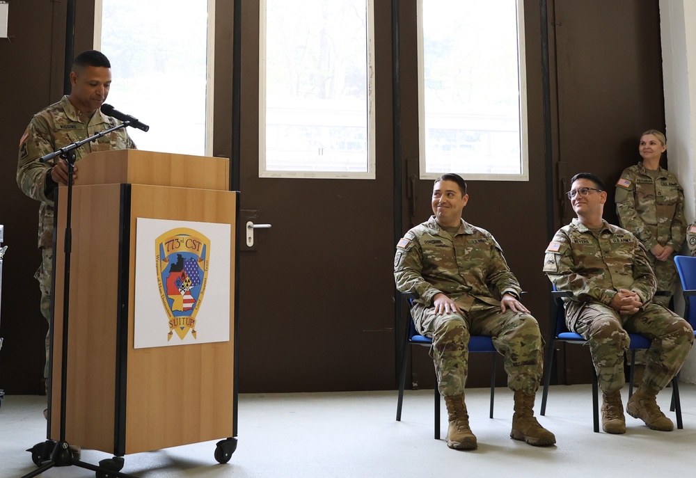 773rd Chemical Officer Assumes Command