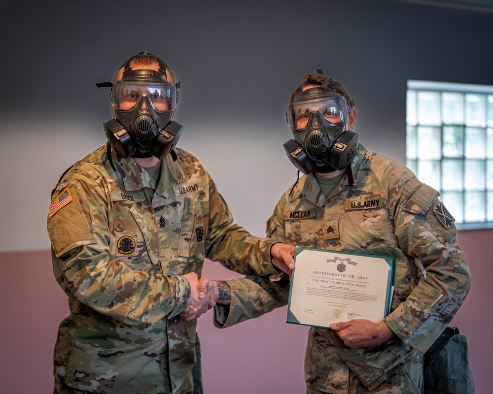 10th AAMDC Conducts CBRN Training 2024