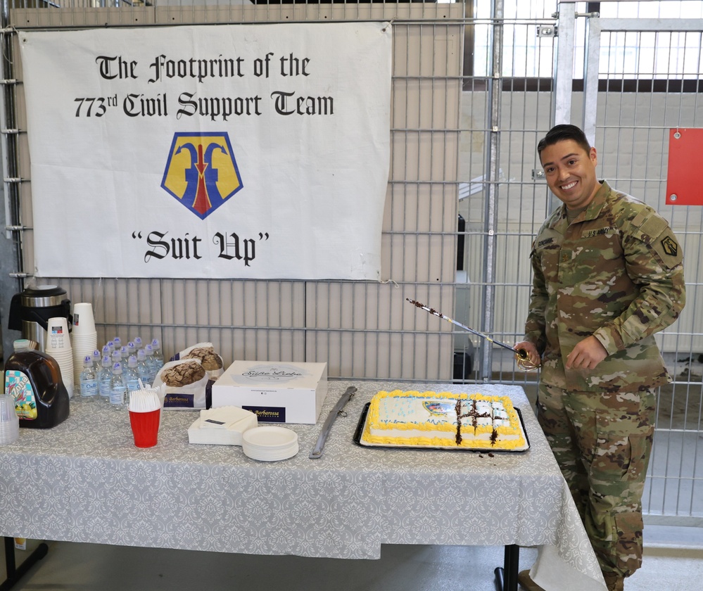 773rd Chemical Officer Assumes Command