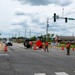 Guardsmen Direct Traffic Through Tornado Damage