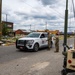 Guardsmen Direct Traffic Through Tornado Damage