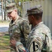 V Corps Commanding General visits 1st Cavalry Division Troopers at Camp Adazi