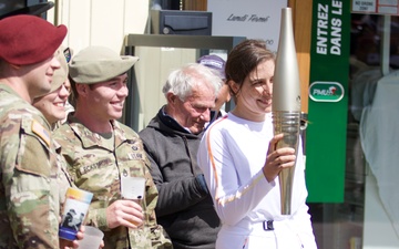 Paris 2024 Olympic Flame Illuminates Sainte-Mère-Église days before 80th D-Day Anniversary