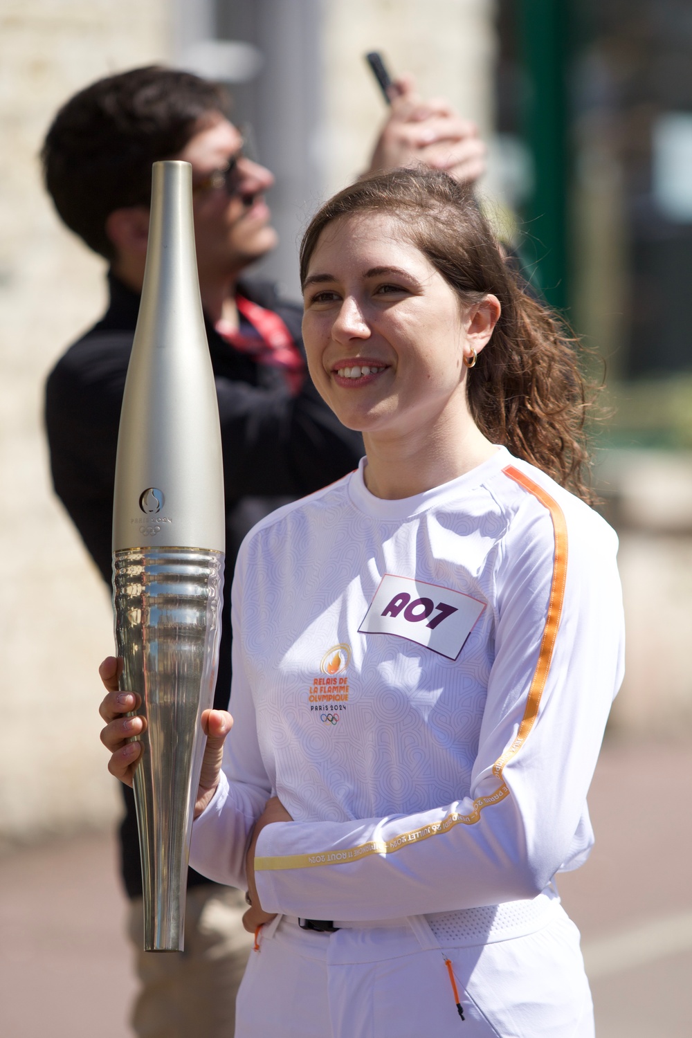 Paris 2024 Olympic Flame Illuminates Sainte-Mère-Église days before 80th D-Day Anniversary
