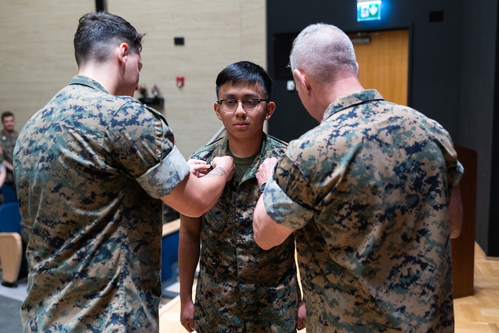 Commandant, Sergeant Major of the Marine Corps visit TF 61/2