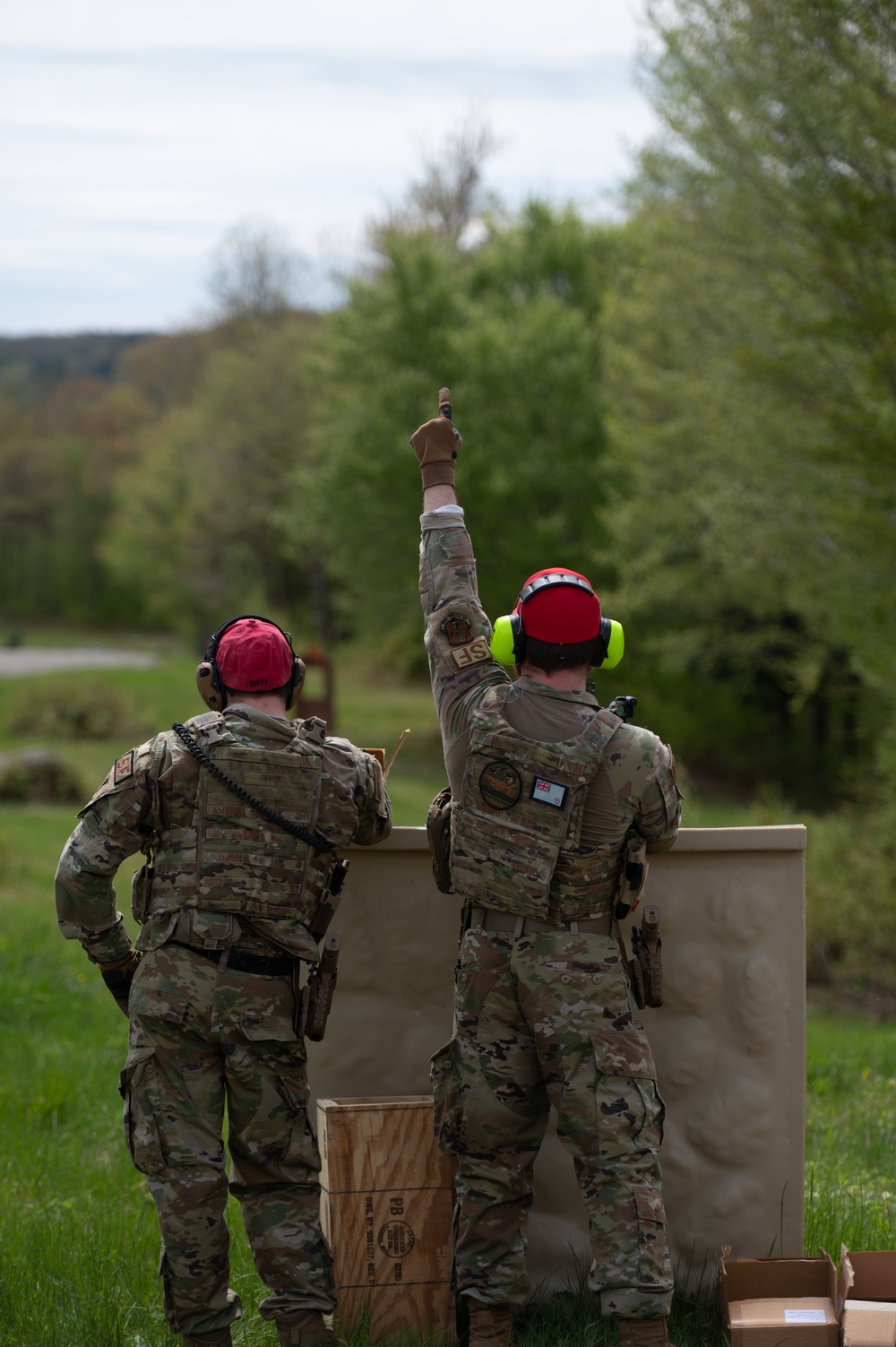 157th Security Forces Squadron trains at Camp Ethan Allen