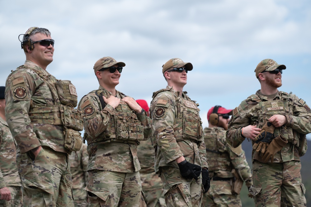 157th Security Forces Squadron trains at Camp Ethan Allen