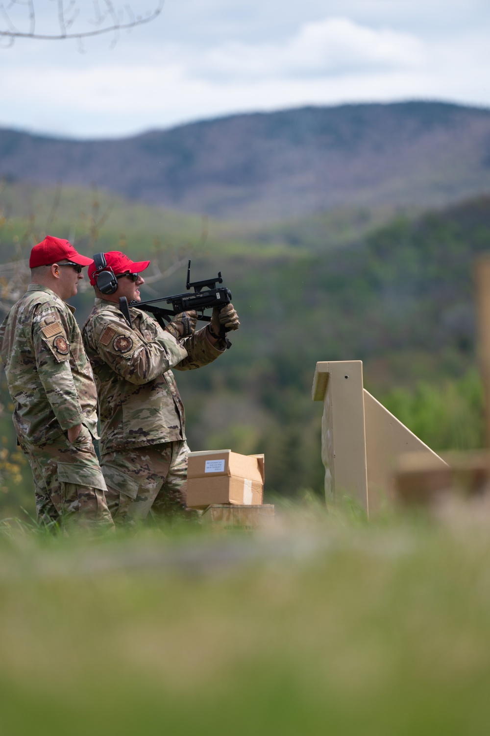 157th Security Forces Squadron trains at Camp Ethan Allen