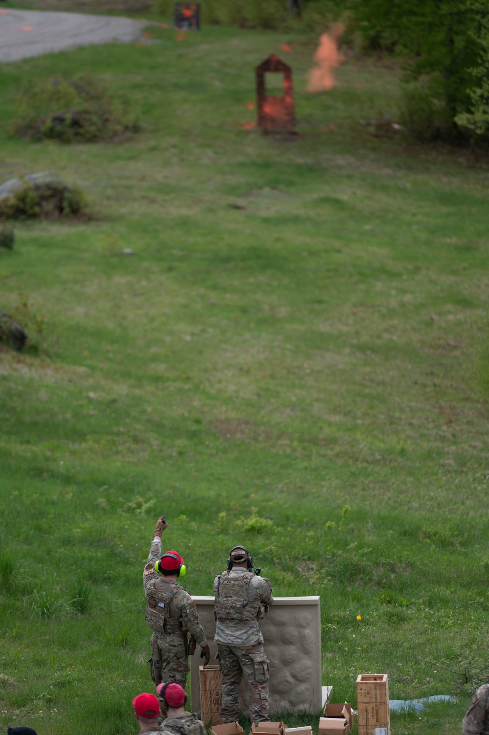 157th Security Forces Squadron trains at Camp Ethan Allen