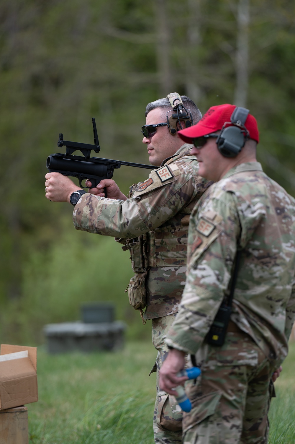 157th Security Forces Squadron trains at Camp Ethan Allen