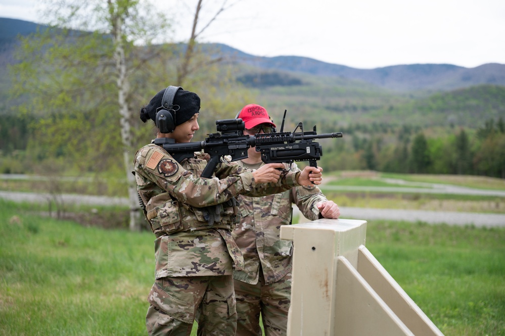 157th Security Forces Squadron trains at Camp Ethan Allen