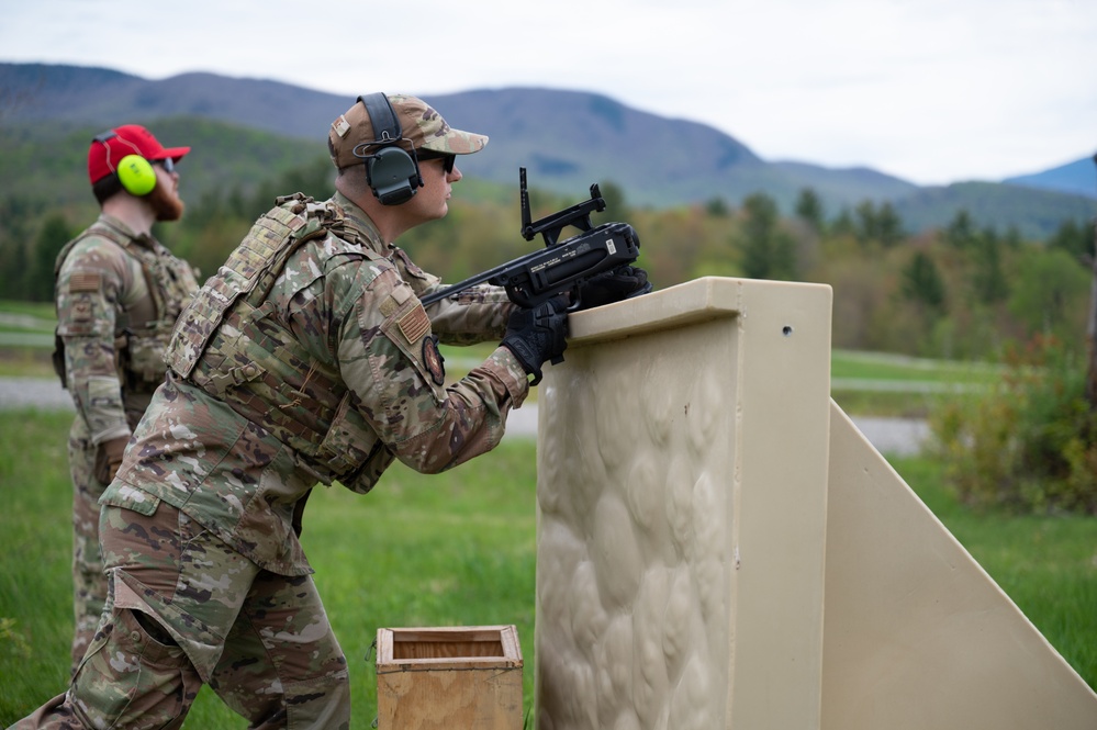 157th Security Forces Squadron trains at Camp Ethan Allen