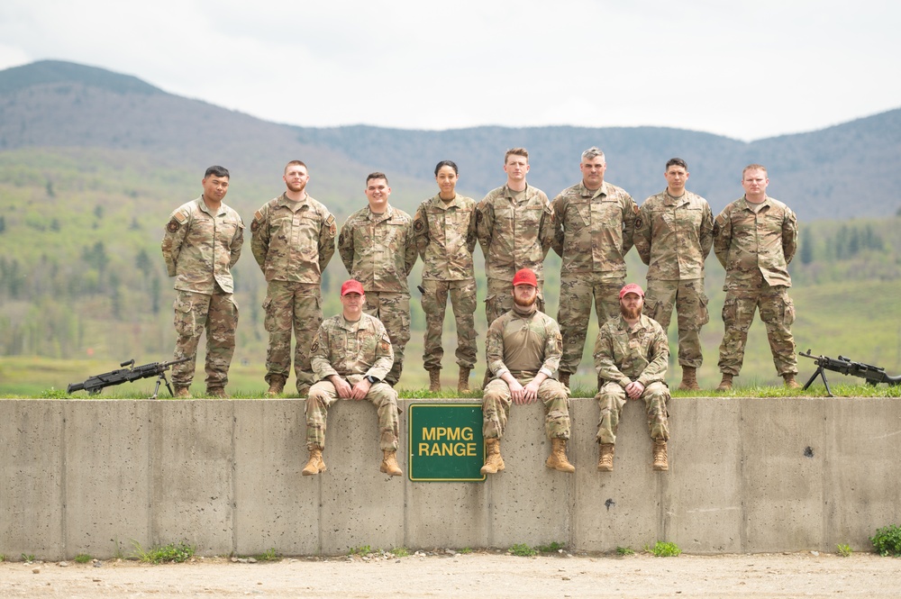 157th Security Forces Squadron trains at Camp Ethan Allen