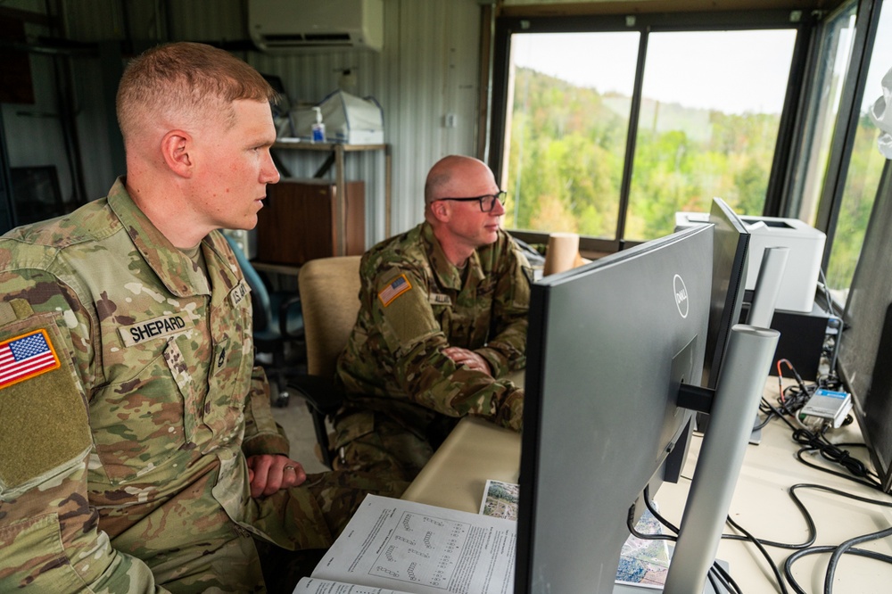 157th Security Forces Squadron trains at Camp Ethan Allen