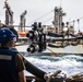 USS Ronald Reagan (CVN 76) conducts a fueling-at-sea with USNS John Ericsson (T-AO 194)