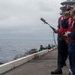 USS Ronald Reagan (CVN 76) conducts a fueling-at-sea with USNS John Ericsson (T-AO 194)