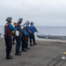 USS Ronald Reagan (CVN 76) conducts a fueling-at-sea with USNS John Ericsson (T-AO 194)