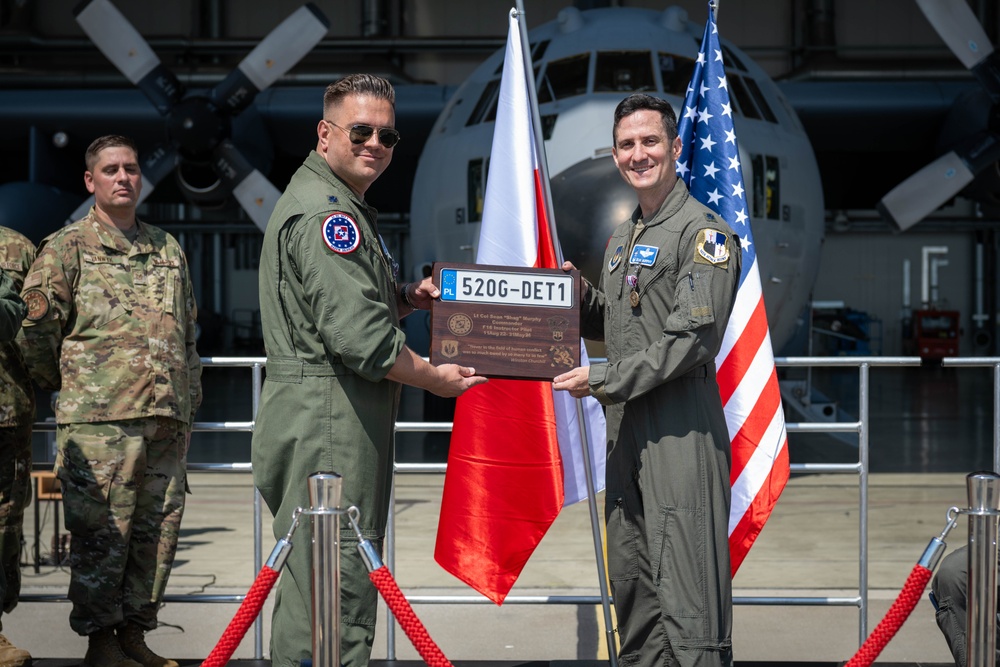 52nd Operations Group, Detachment 1 changes command