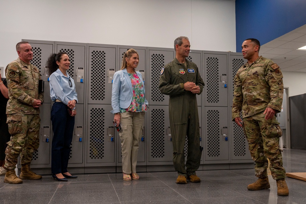 ACC Command Team visits the Installation of the Future