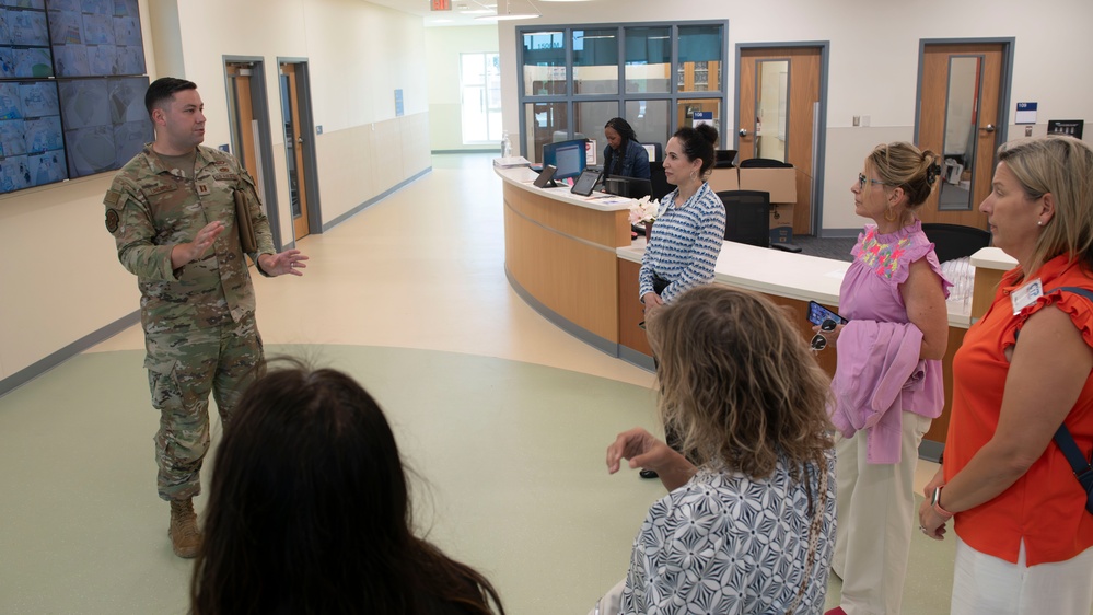 ACC Command Team visits the Installation of the Future