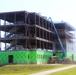 May 2024 barracks construction operations at Fort McCoy