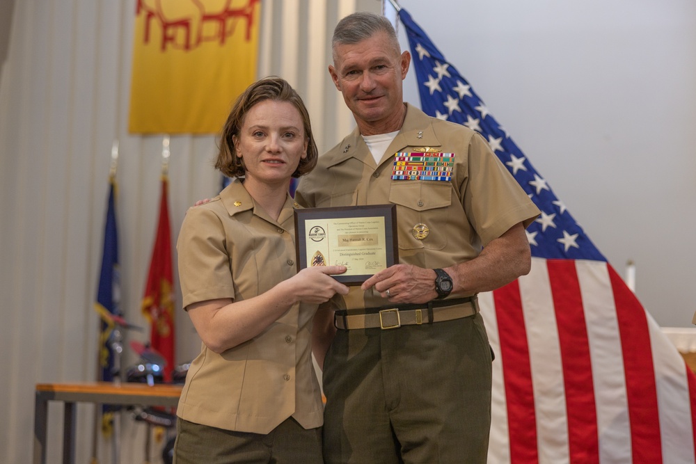 U.S. Marines graduate from AXLOC 2-24 and LIPC 2-24