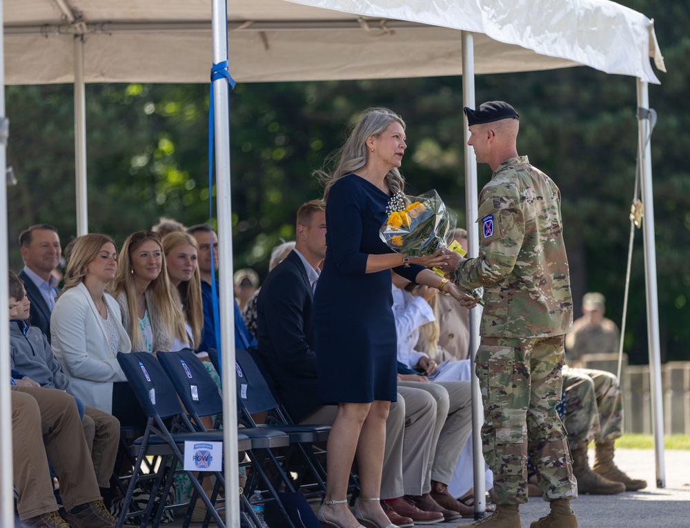 10th Mountain Division Change of Command