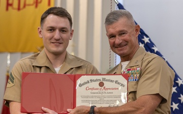 U.S. Marines graduate from AXLOC 2-24 and LIPC 2-24