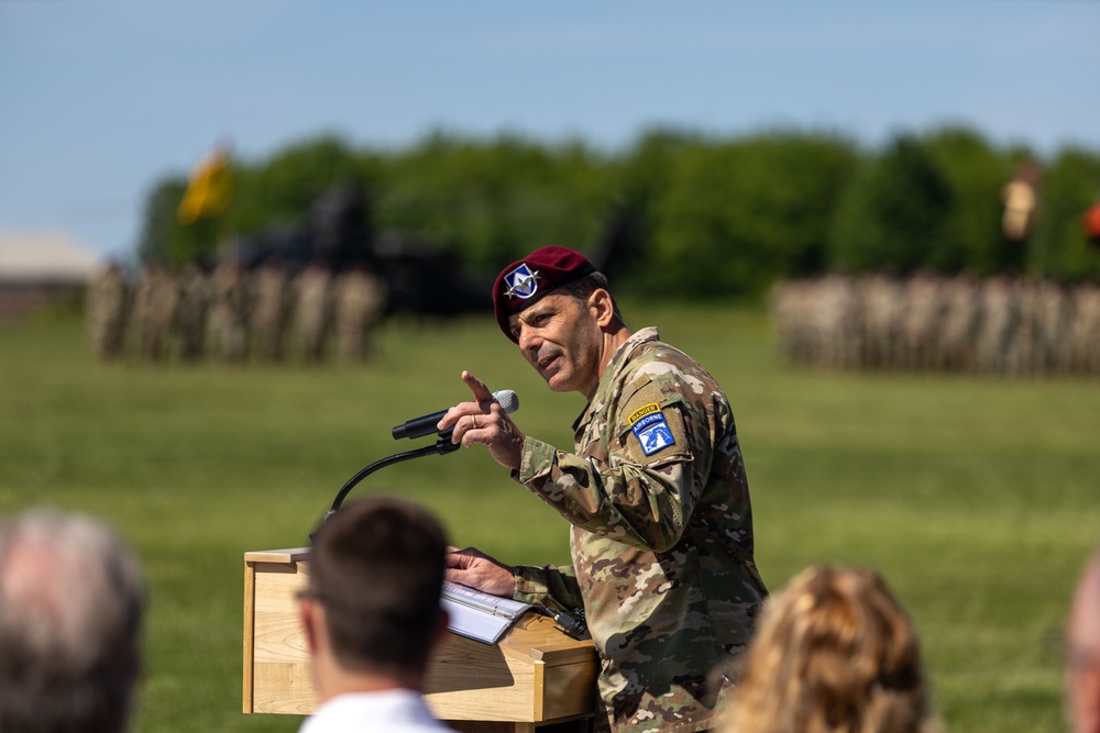 10th Mountain Division Change of Command