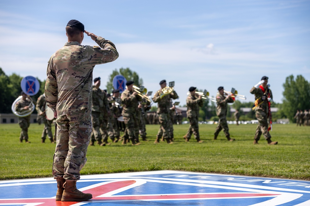 10th Mountain Division Change of Command