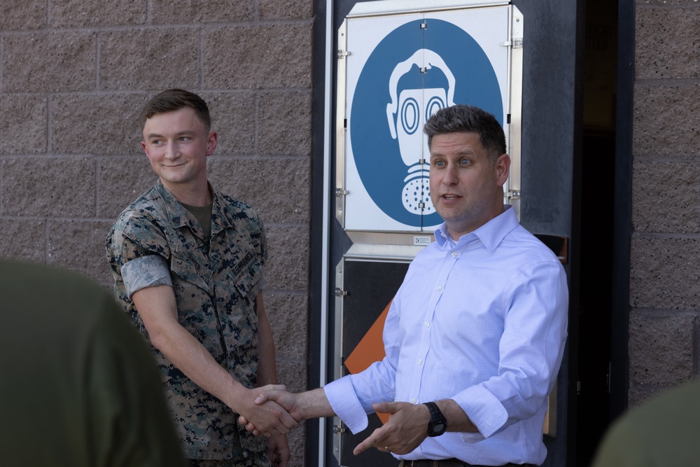 Assistant Secretary of the Navy visits MCAS Yuma