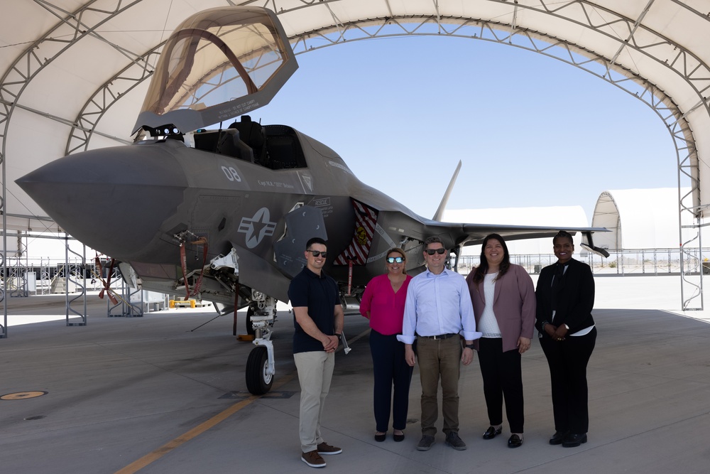 Assistant Secretary of the Navy visits MCAS Yuma