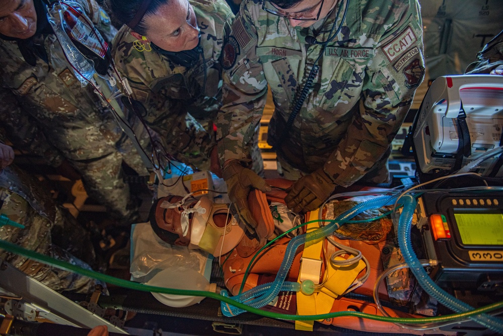 Peru, US partner for aeromedical evacuation training at Resolute Sentinel 2024