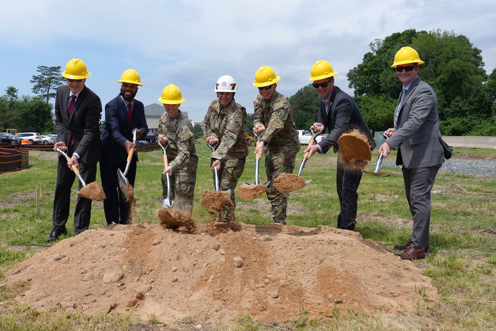 Fort Meade Officials Break Ground on Cooper Avenue Road-Widening Project