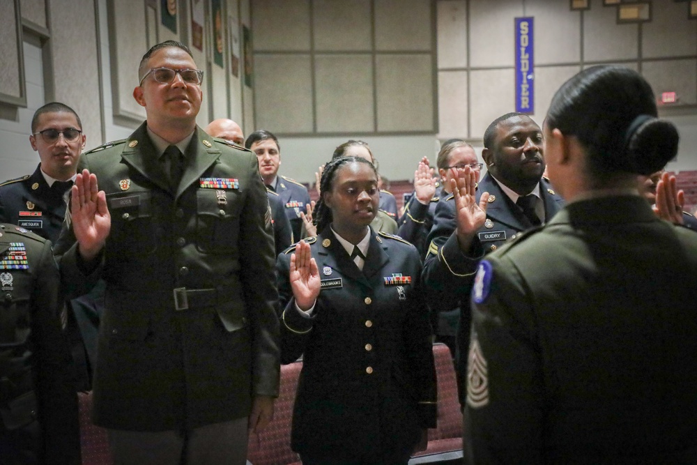 U.S. Army South hosts NCO Induction Ceremony