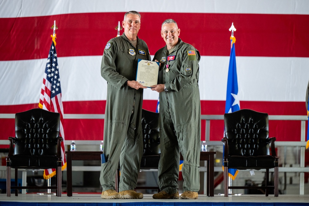 618th Air Operations Center Change of Command