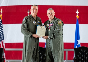 618th Air Operations Center Change of Command