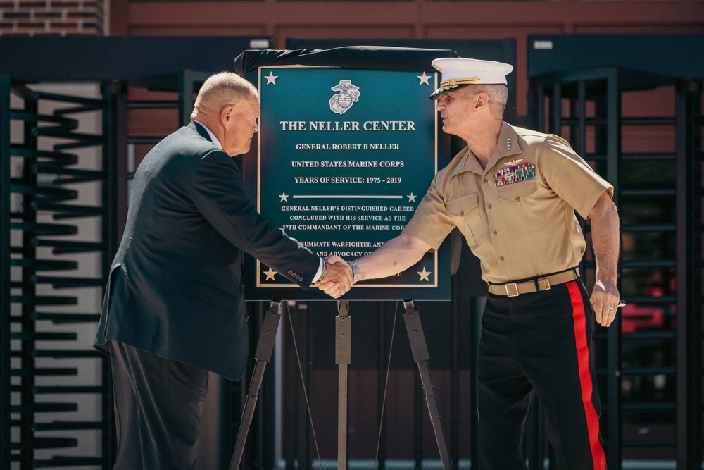 The Dedication Ceremony for the General Robert B. Neller Center for Wargaming and Analysis