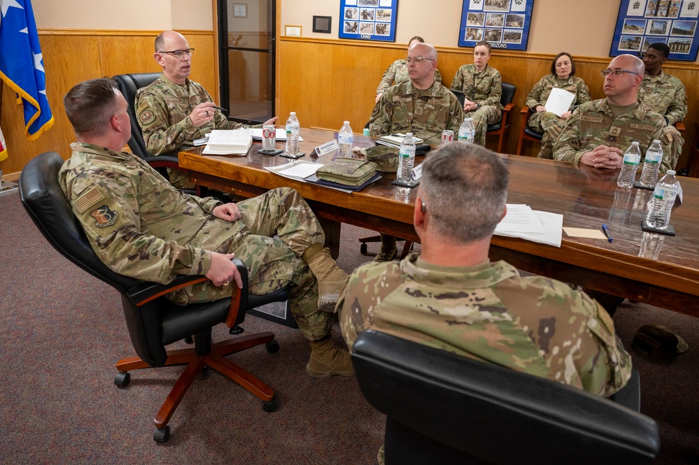 Air Force Materiel Command command team visits Holloman