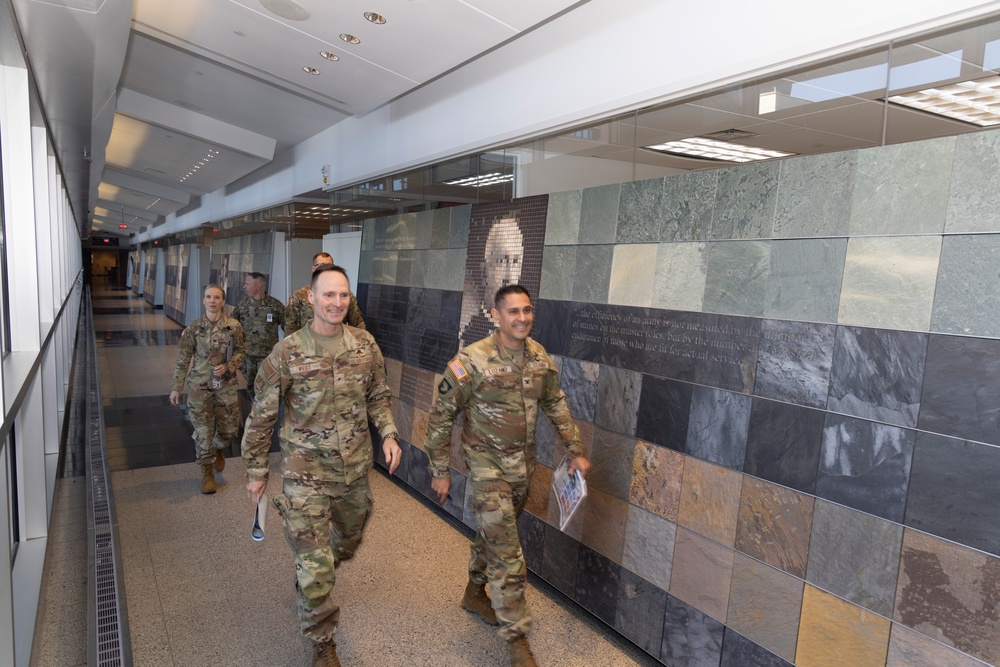 WRAIR Hosts Brig. Gen. Norman West