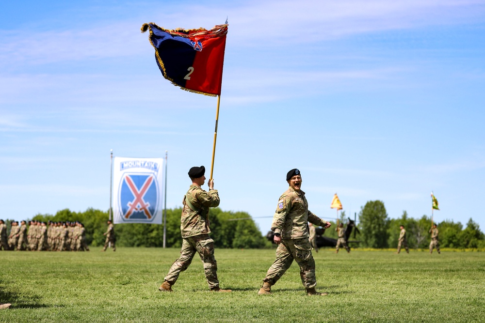 Mountain Division Change of Command Ceremony