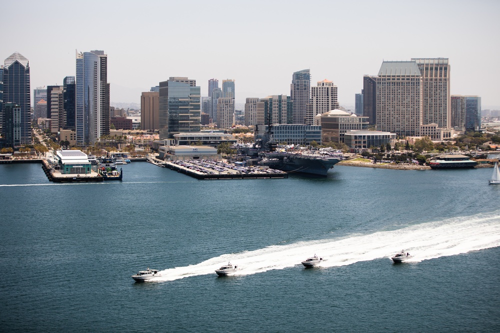 MSRON 3 Training in San Diego Bay