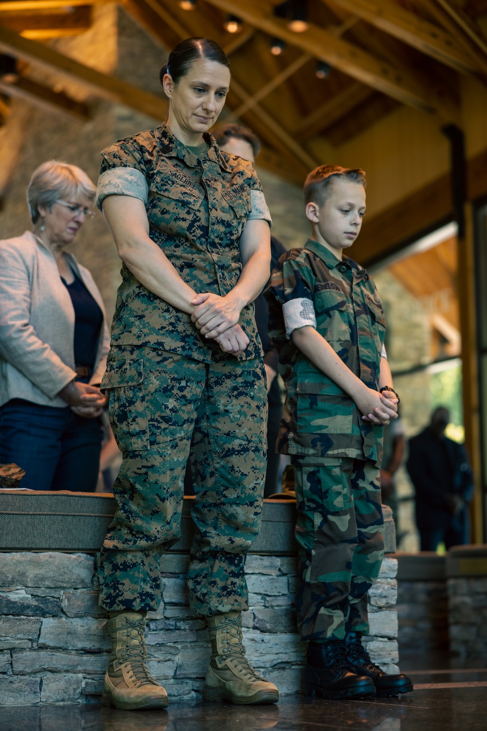 U.S. Marine Corps Master Sgt. Amanda Sagebiel retires after 21 years of service