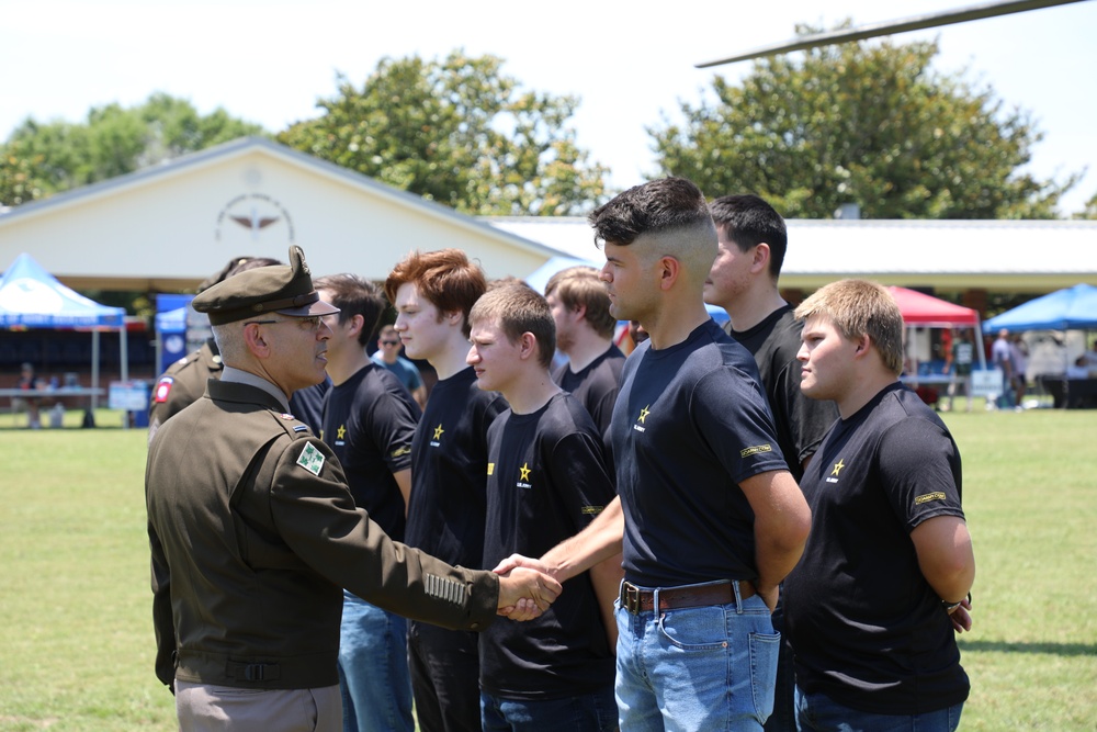 Fort Novosel Enlistment Ceremony