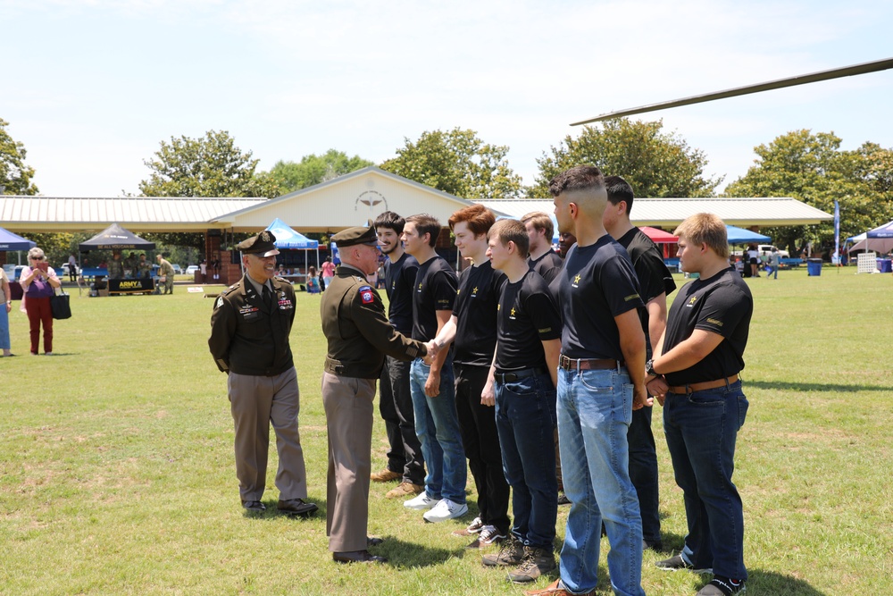 Fort Novosel Enlistment Ceremony