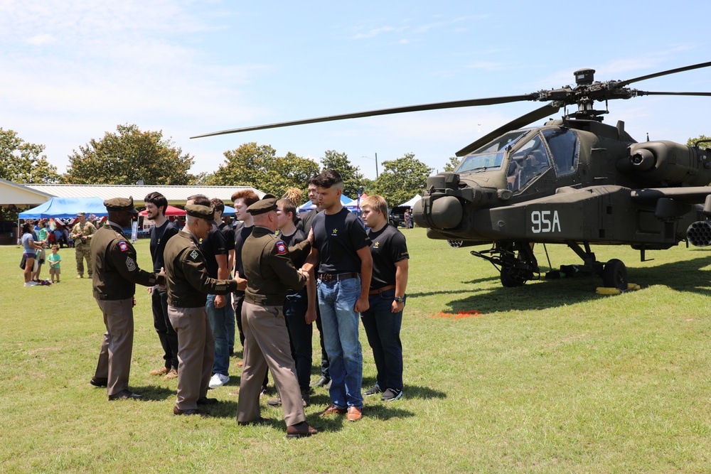 Fort Novosel Enlistment Ceremony