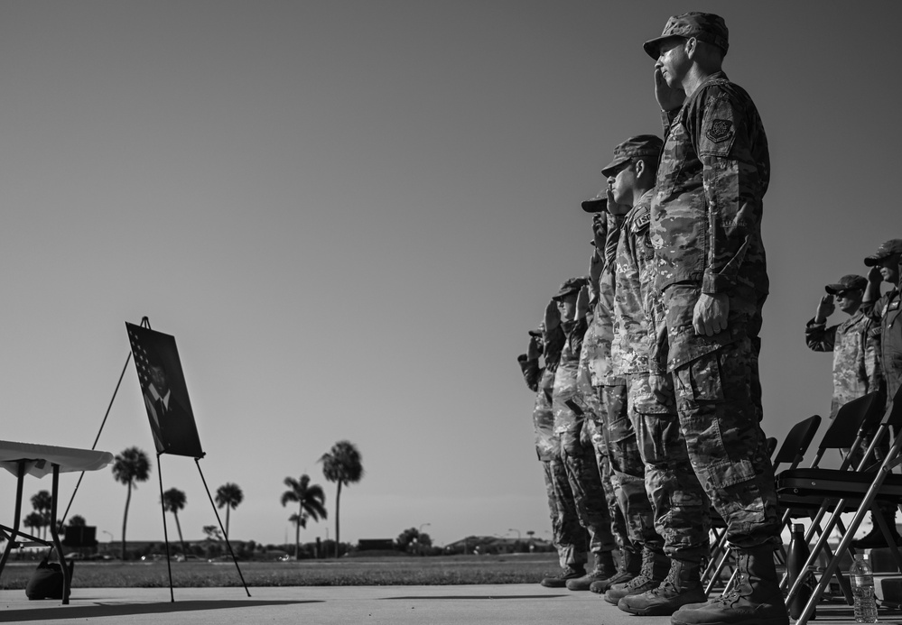 MacDill Airmen honor Senior Airman Fortson during Candlelight Vigil