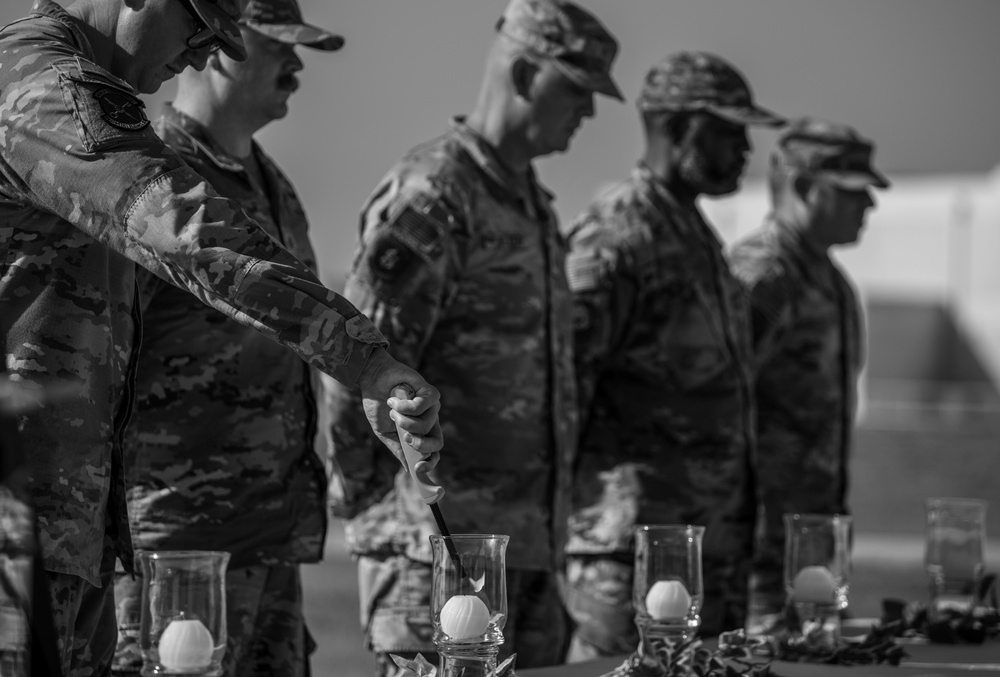 MacDill Airmen honor Senior Airman Fortson during Candlelight Vigil