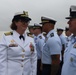 U.S. Coast Guard Cutter Munro holds a change of command ceremony