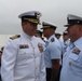 U.S. Coast Guard Cutter Munro holds a change of command ceremony